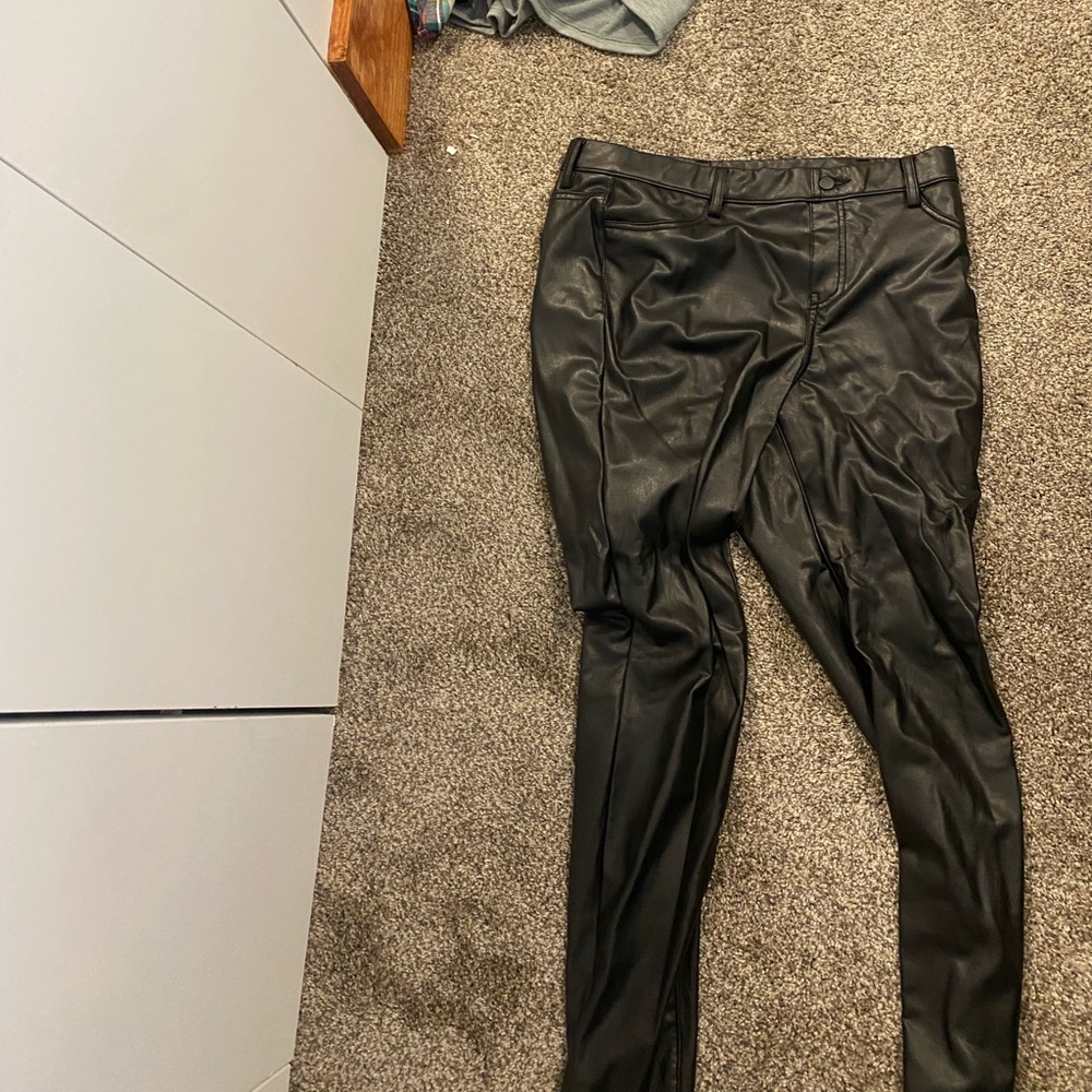 Leather pants